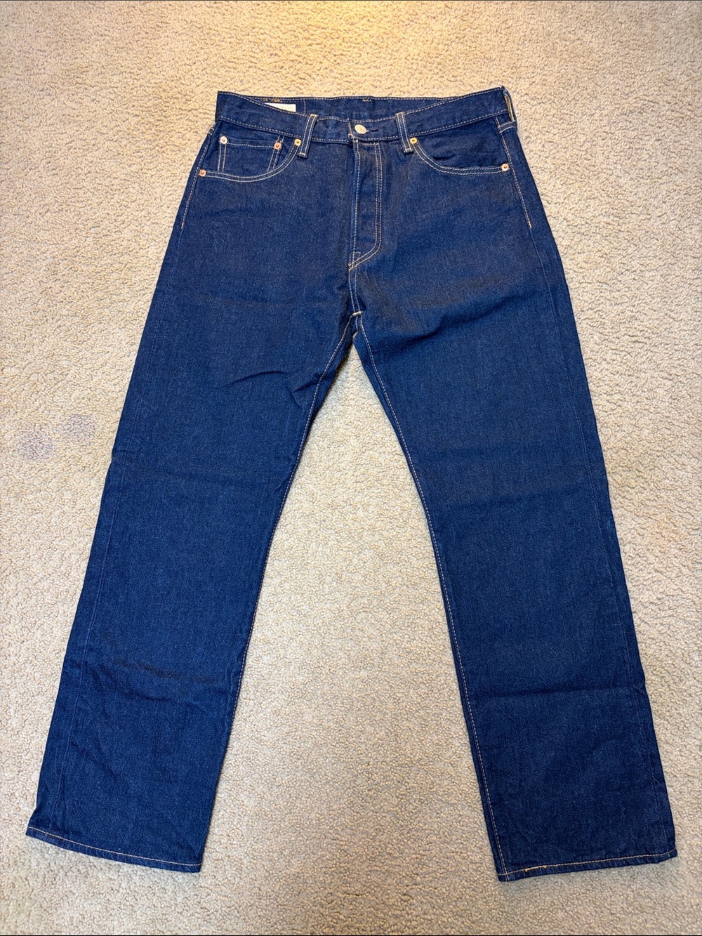 Modern Dark Blue Levi’s Premium 501 93’
